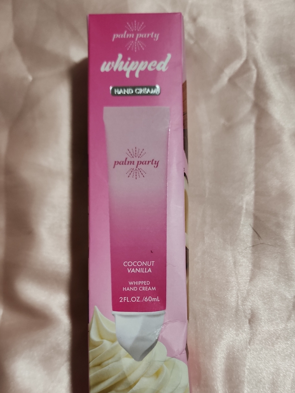 Whipped Hand Cream - Coconut Vanilla (Pink)